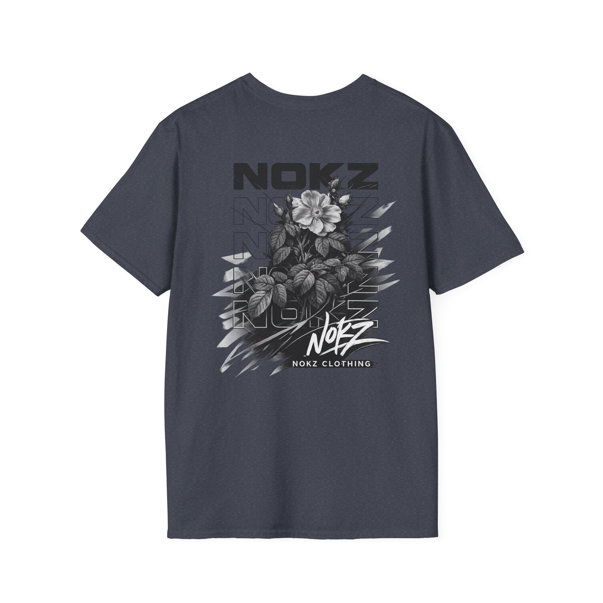 T-Shirt — Nokz Flower Back Logo