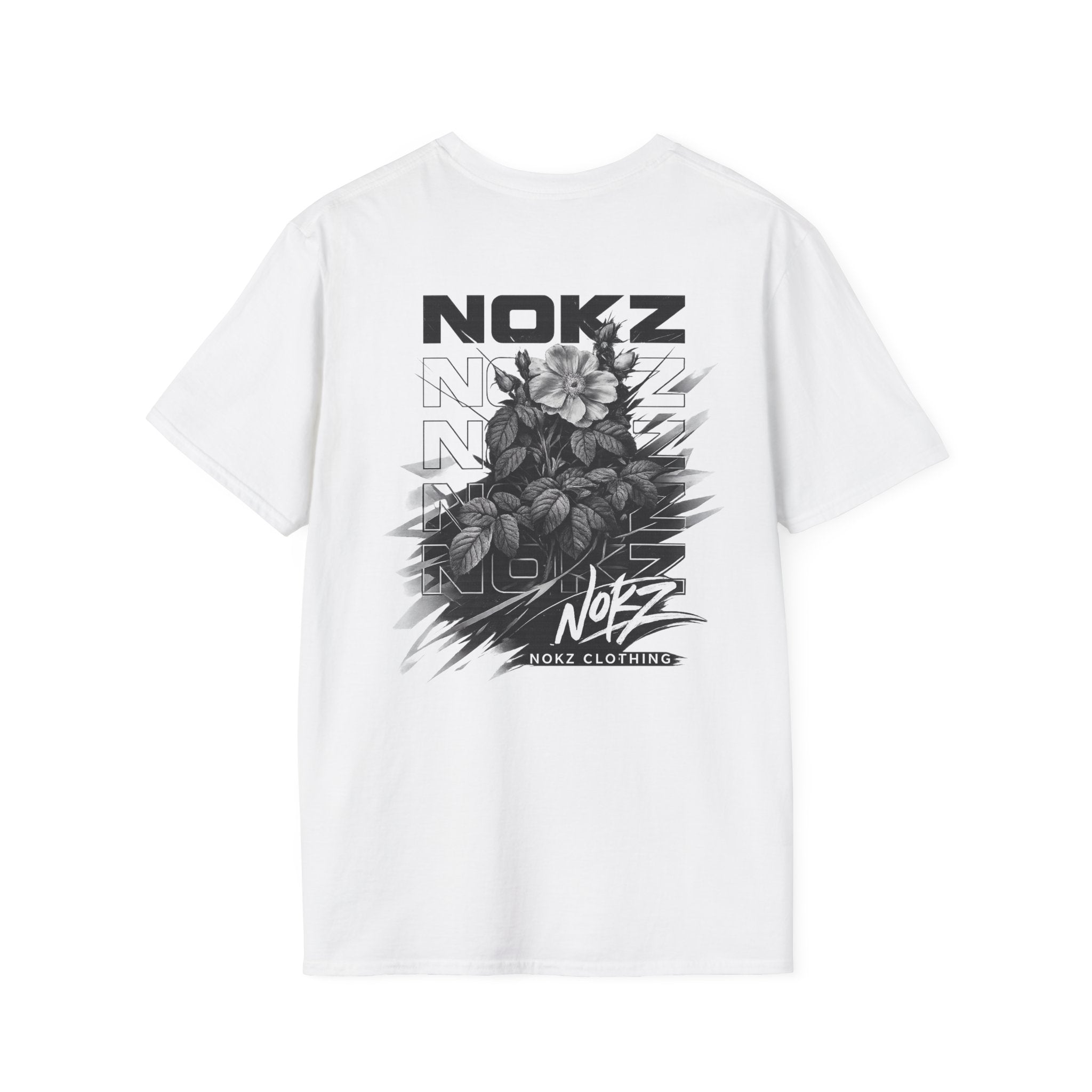 T-Shirt — Nokz Flower Back Logo