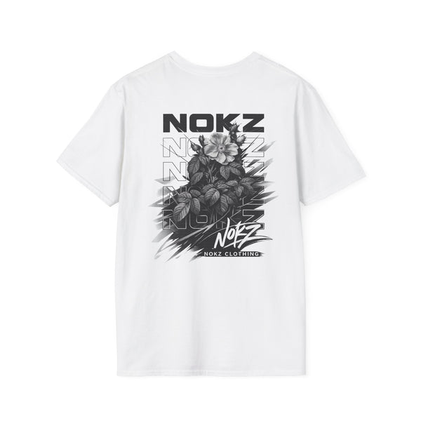 T-Shirt — Nokz Flower Back Logo