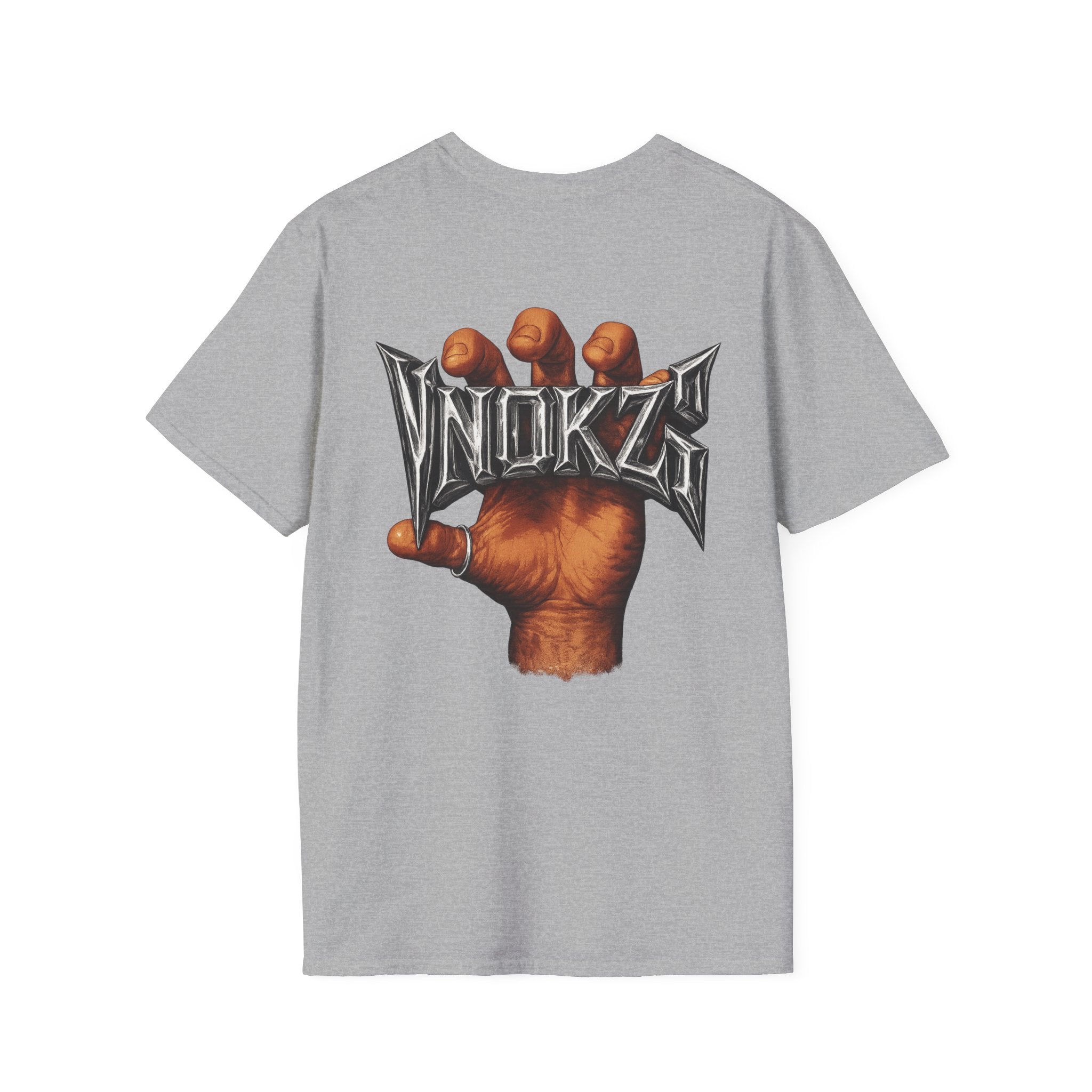 T-Shirt — Nokz Metal Logo Hand