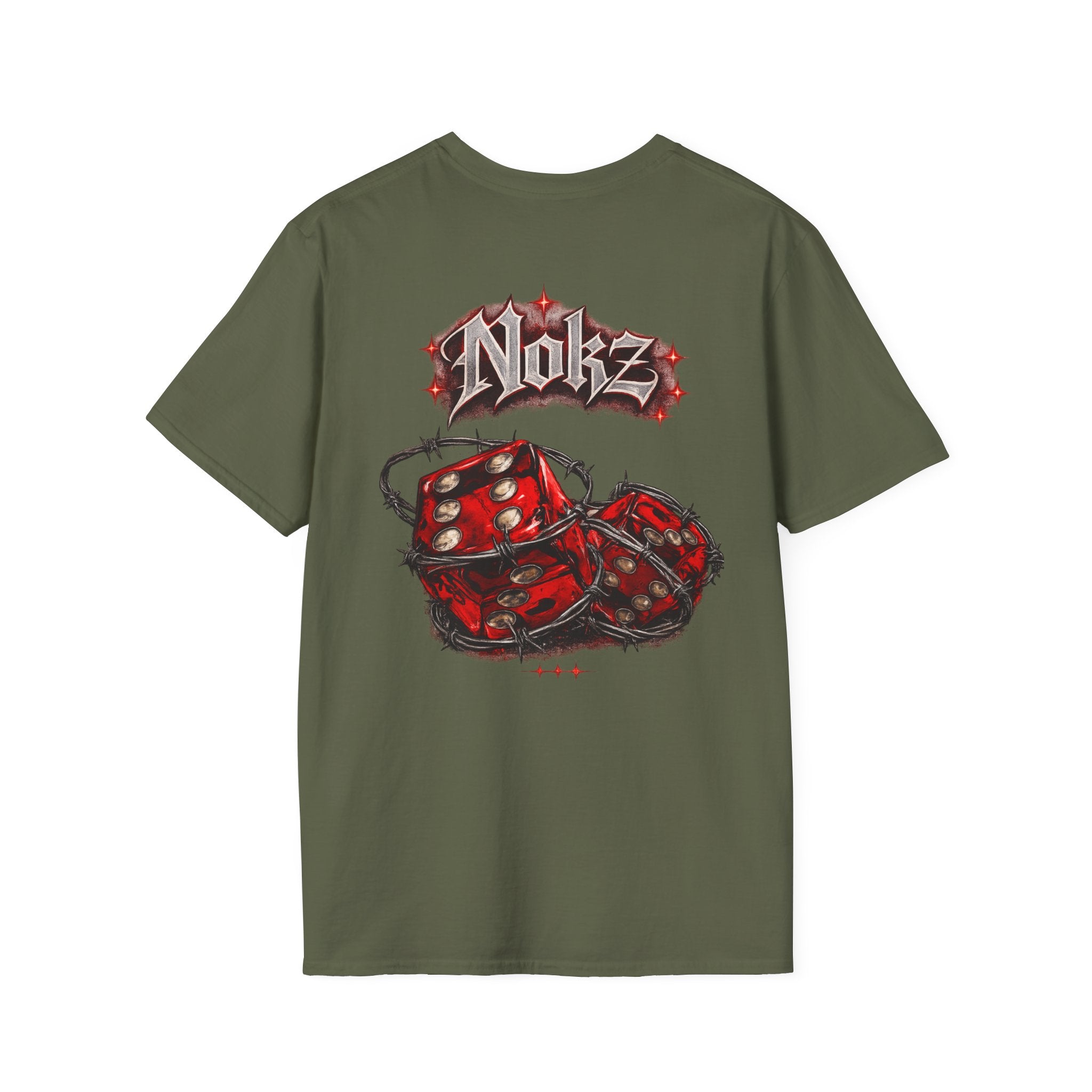 T-Shirt — Nokz Red Dice