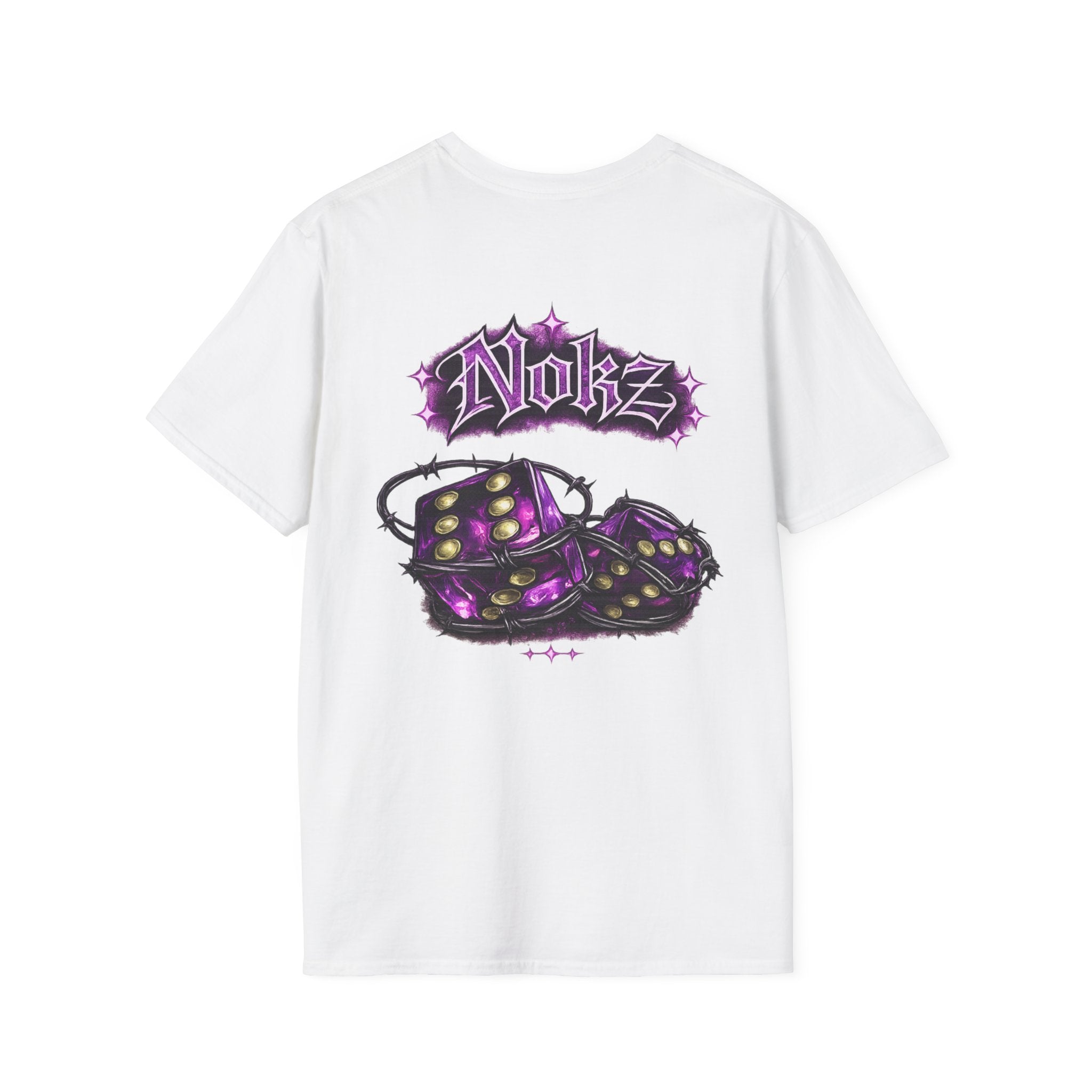 T-Shirt — Nokz Purple Dice