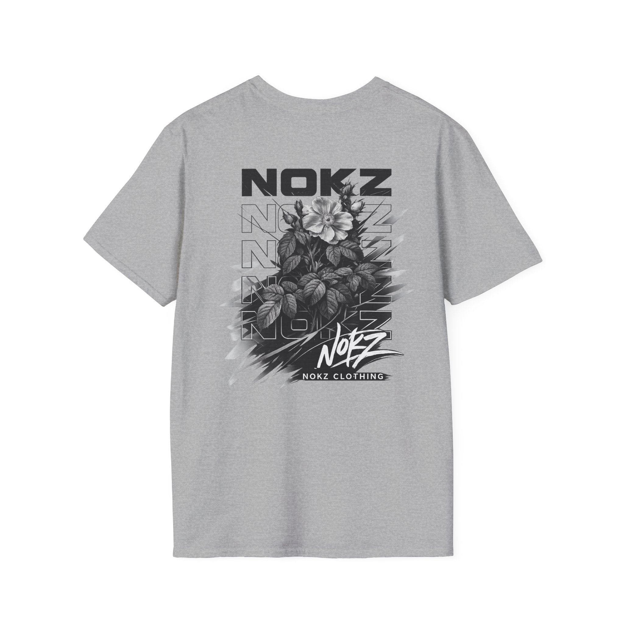 T-Shirt — Nokz Flower Back Logo